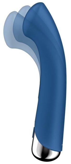 Stimulateur Spinning G-Spot 1 - 11 x 3.5cm Bleu