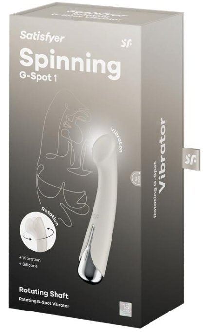 Stimulateur Spinning G-Spot 1 - 11 x 3.5cm Crème