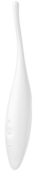 Stimulateur Twirling Joy Satisfyer 17cm Blanc