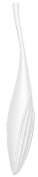 Stimulateur Twirling Joy Satisfyer 17cm Blanc