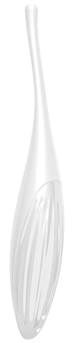 Stimulateur Twirling Joy Satisfyer 17cm Blanc