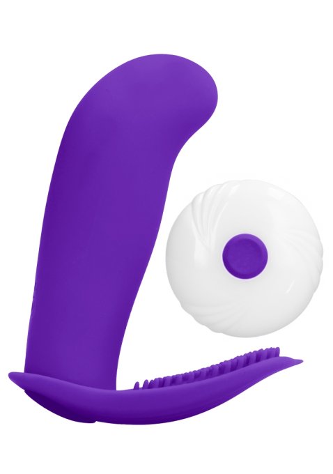 Stimulateur vibrant LEON 8.5 x 3cm Violet