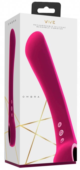 Stimulateur vibrant Ombra Vive 12 x 3.5cm Rose