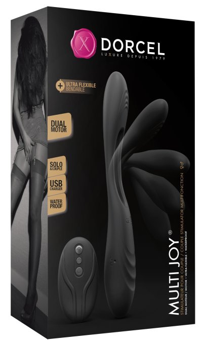 Stimulateur Vibro MultiJoy Dorcel 20 x 3.2cm