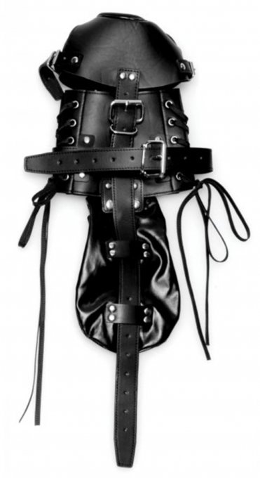 Camisole SM CRAWLER BONDAGE Noire