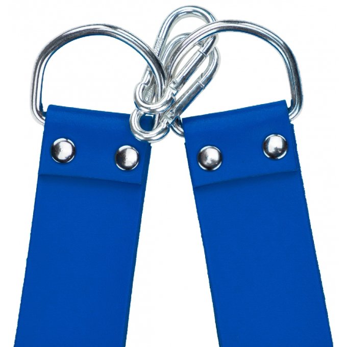 Supports Pieds en cuir pour sling Bleu