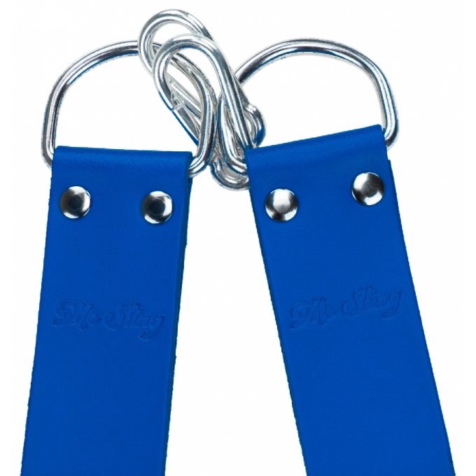 Supports Pieds en cuir pour sling Bleu