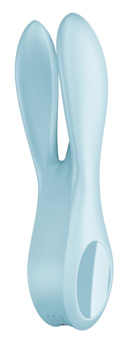 Stimulateur de clitoris vibrant Threesome 1 Satisfyer Bleu