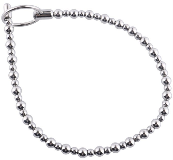 Tige d'urètre Beads Bent 31cm - Diamètre 8mm