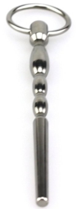 Tige d'urètre percée Billy 9.5cm - Diamètre 8mm