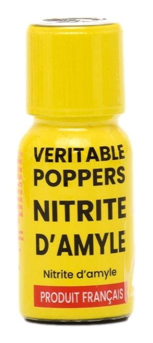 Veritable Poppers Nitrite d'Amyle 15ml