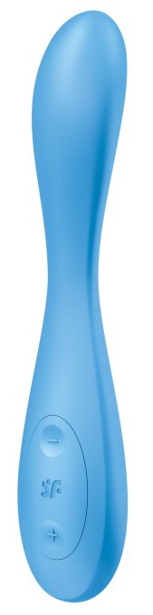 Vibro connecté G-SPOT FLEX 4+ Satisfyer 20cm Bleu