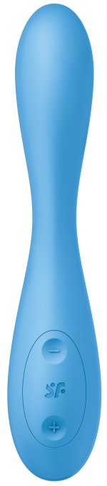 Vibro connecté G-SPOT FLEX 4+ Satisfyer 20cm Bleu