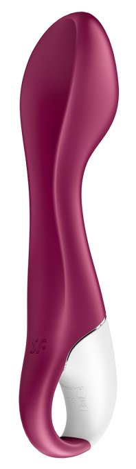 Vibro connecté Hot Spot Satisfyer 20cm Mauve