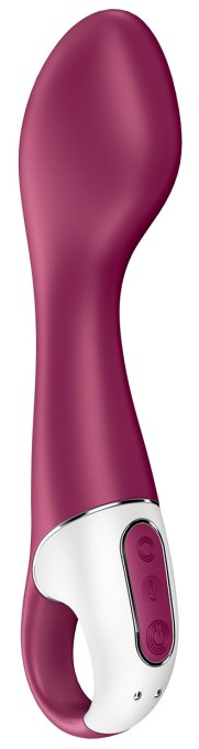 Vibro connecté Hot Spot Satisfyer 20cm Mauve