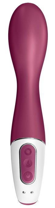 Vibro connecté Hot Spot Satisfyer 20cm Mauve