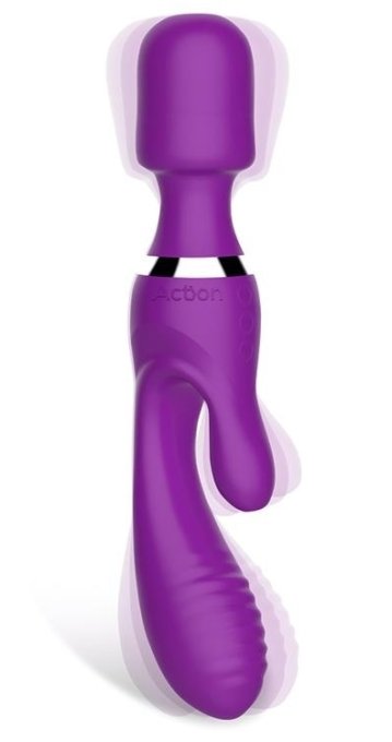 Vibro et Wand Fifteen Action Violet