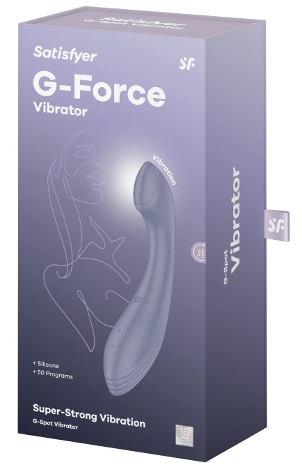 Vibro G-Force 19cm Mauve