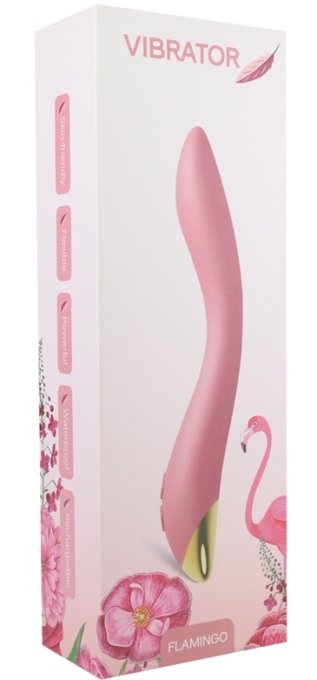 Vibro G-Spot Flamingo 23cm Rose