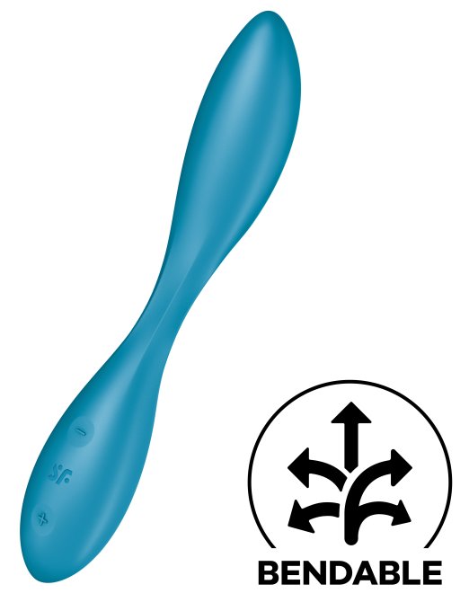 Vibro G-Spot Flex 1 Satisfyer 20cm Turquoise