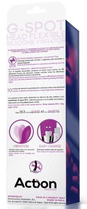 Vibro G-Spot Flex 12 x 4cm Violet