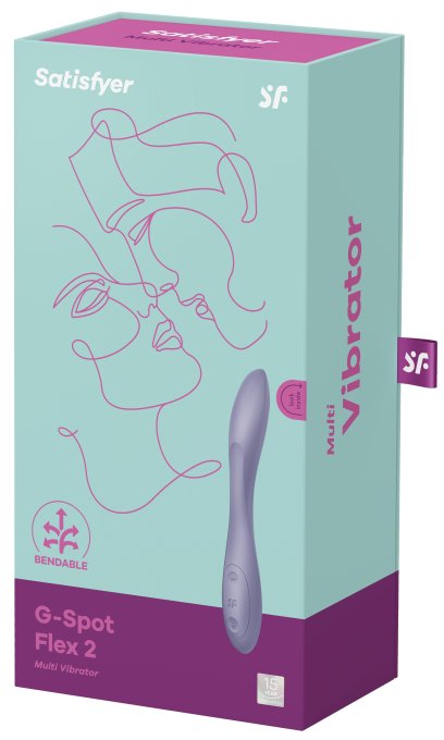 Vibro G-Spot Flex 2 Satisfyer 20cm Violet