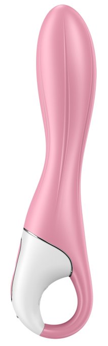 Vibro gonflable Air Pump Vibrator 2 Satisfyer 12 x 3.5cm Rose