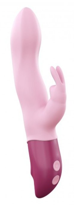 Vibro HELLO RABBIT 24 x 4cm Rose clair