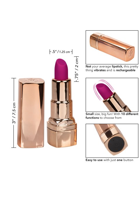 Vibro Lipstick 8cm Rose