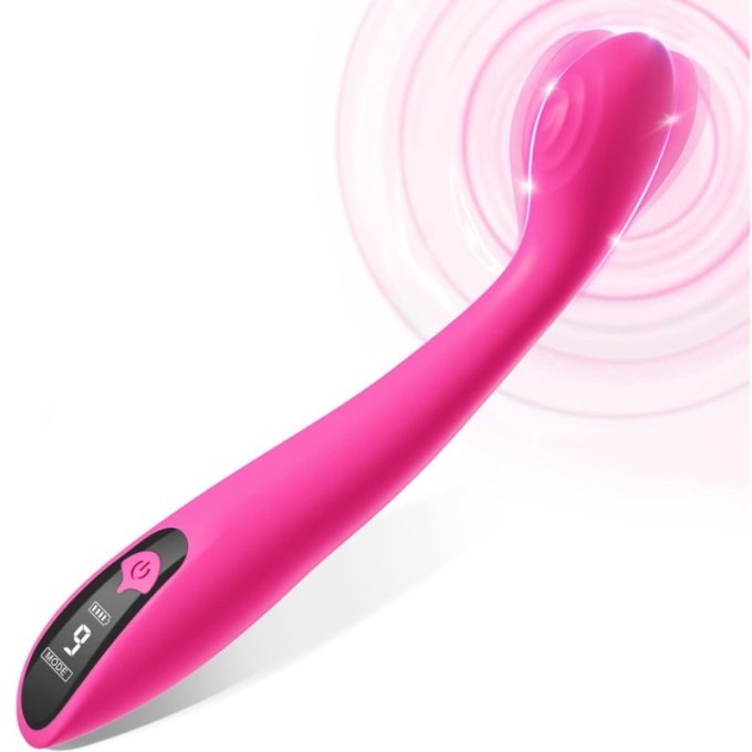 Vibro Point G Fingerly 14 x 2.6cm Rose