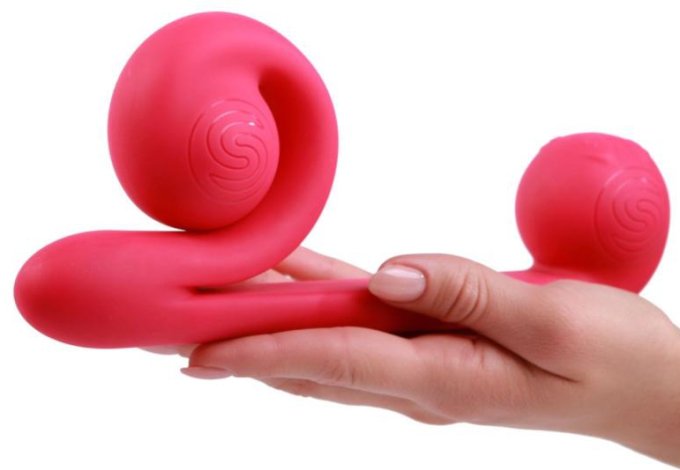 Vibro Point G Snail Vibe 13 x 3.3cm Rose