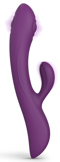 Vibro Rabbit Bunny & Clyde Love to Love 22cm Violet