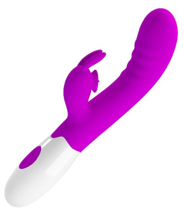 Vibro Rabbit Cerberus Pretty Love 21cm Violet