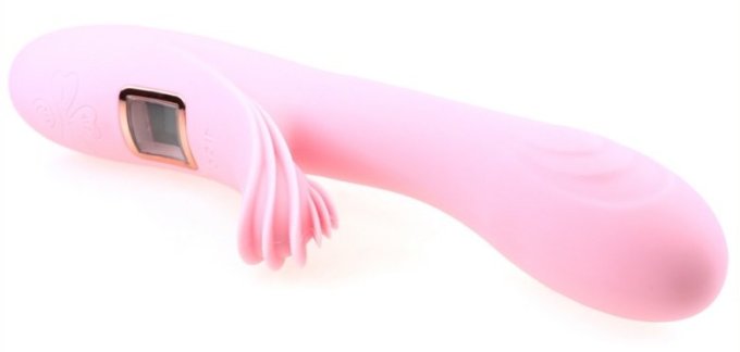 Vibro Rabbit chauffant Lilo Heat 23cm Rose