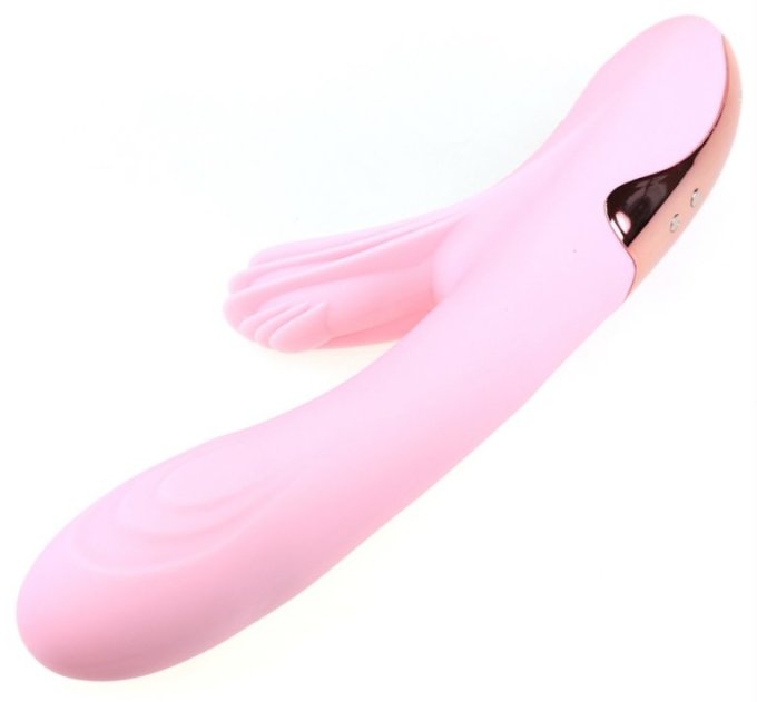 Vibro Rabbit chauffant Lilo Heat 23cm Rose