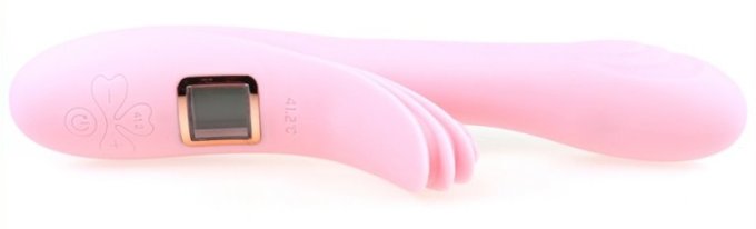 Vibro Rabbit chauffant Lilo Heat 23cm Rose