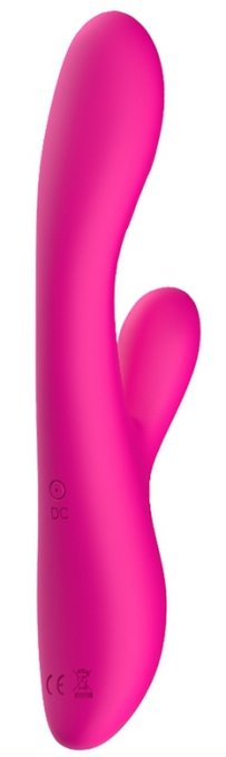 Vibro Rabbit chauffant Spark 22cm Rose