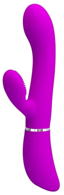 Vibro Rabbit Clit Vibe Pretty Love 10 x 3.2cm Rose