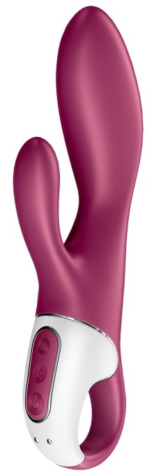 Vibro Rabbit connecté Heated Affair Satisfyer 20cm Mauve