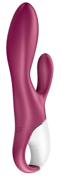 Vibro Rabbit connecté Heated Affair Satisfyer 20cm Mauve