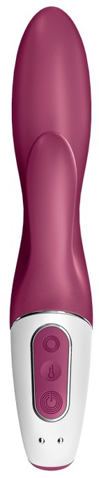 Vibro Rabbit connecté Heated Affair Satisfyer 20cm Mauve