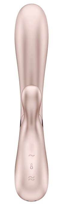 Vibro Rabbit connecté Hot Lover Satisfyer 20 x 3cm Silver