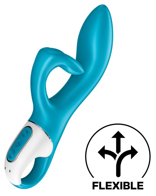 Vibro Rabbit EMBRACE ME Satisfyer 20cm Bleu