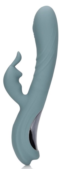 Vibro Rabbit Fingering Motion 23 cm Gris