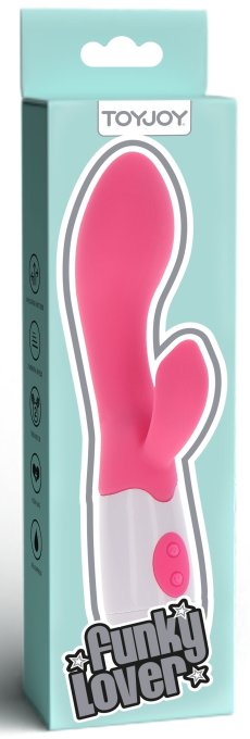 Vibro Rabbit Funky Lover 20cm Rose