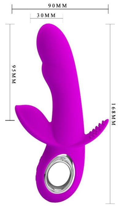 Vibro Rabbit Humphray 10 x 3 cm