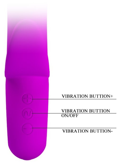 Vibro Rabbit Humphray 10 x 3 cm