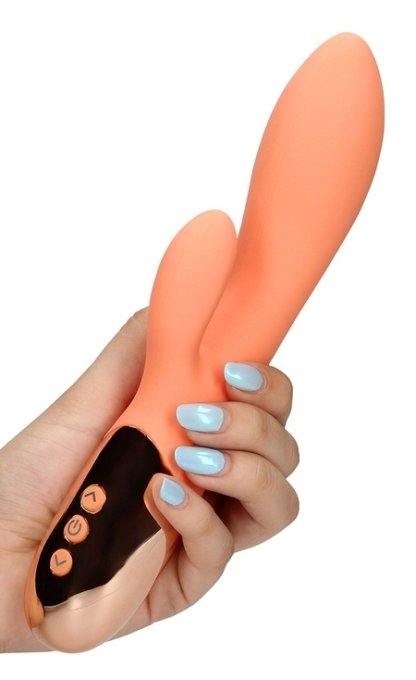 Vibro Rabbit Peachy 11 x 3.8cm