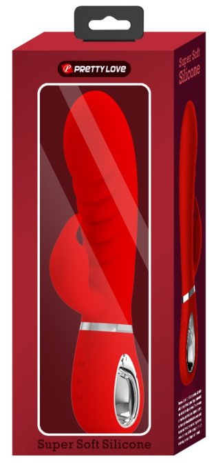 Vibro Rabbit Prescott 12 x 3.9cm Rouge