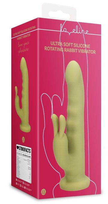 Vibro Rabbit Rotatif Greenbit 14 x 4cm